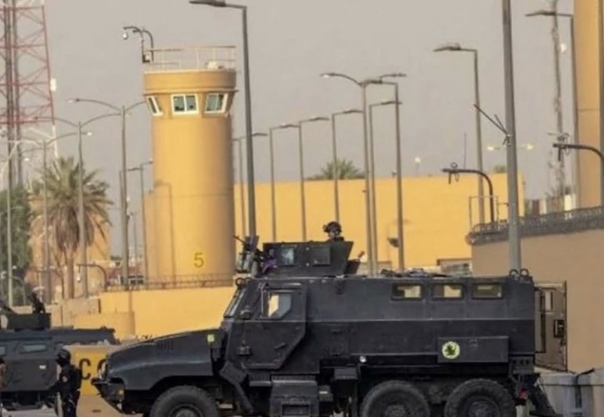 قصف يستهدف مقر السفارة الأميركية وسط بغداد  والسيد السوداني يندد بهذا العمل