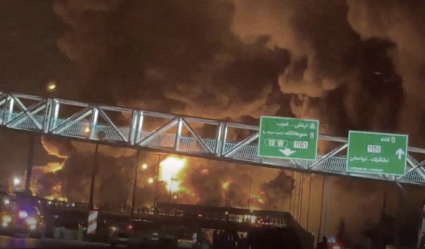 الجيش الإسرائيلي: بدأنا موجة جديدة من الغارات في جميع انحاء ايران