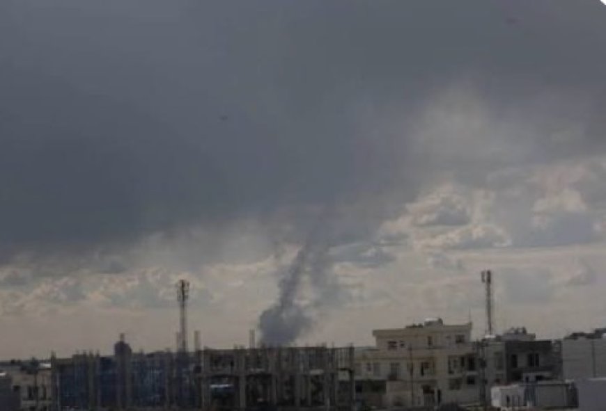 الدفاعات الجوية تعترض طائرات مسيرة فى سماء مدينة اربيل