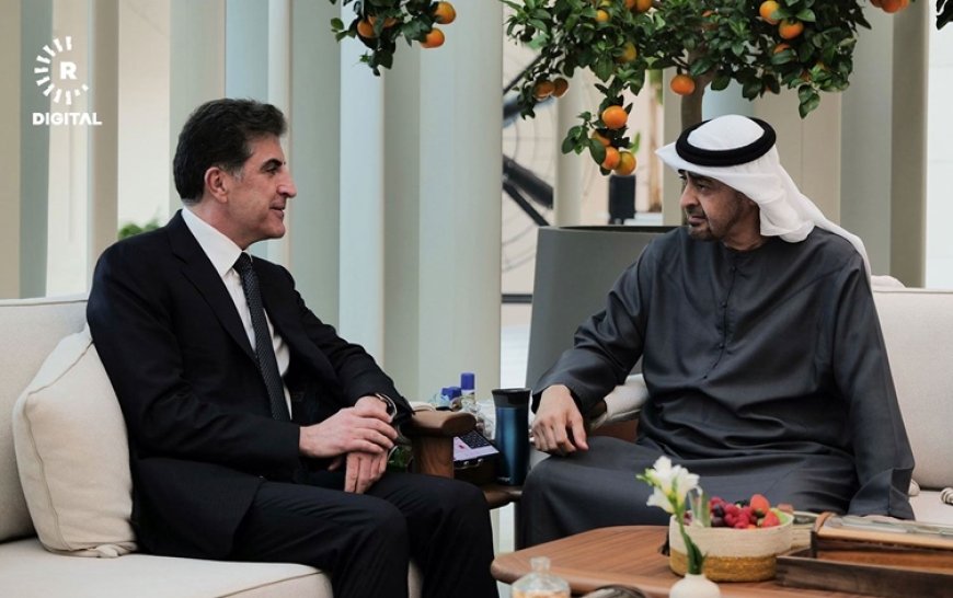 Neçirvan Barzani ile Al Nahyan görüşmesinde ‘Kürdistan’ın istikrarına destek sürecek’ mesajı