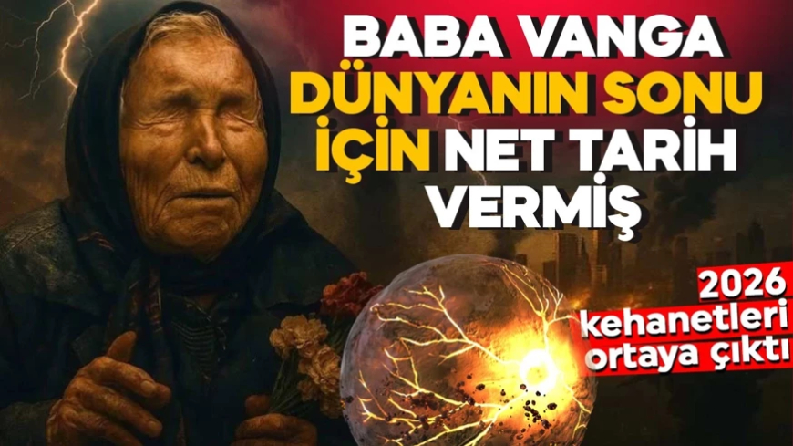 2026 kehanetleri ortaya çıktı! Baba Vanga Dünyanın sonu için net tarih vermiş