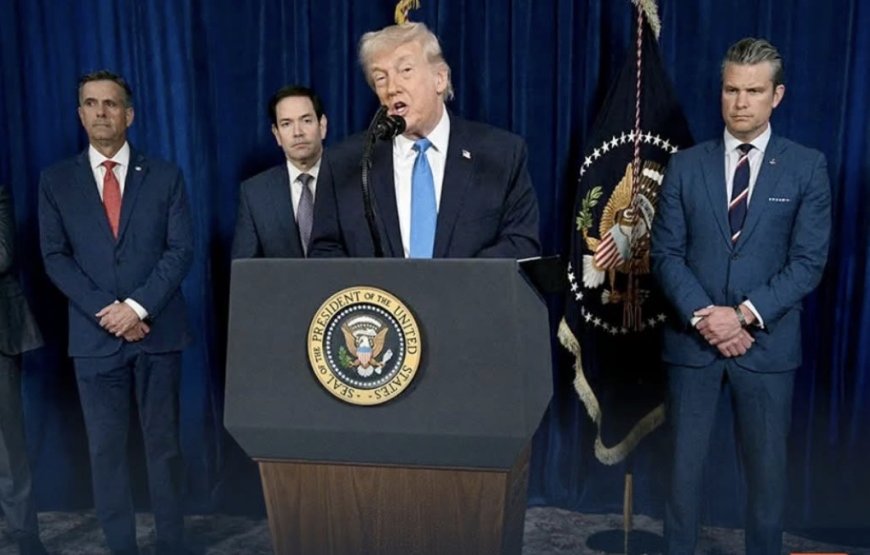 أول تعليق للرئيس الأميركي دونالد ترمب بعد رسالة المرشد الايراني مجتبى خامنئي:أولويتي الأهم هي منع إيران من امتلاك سلاح نووي ولن أسمح لإيران بتدمير الشرق الأوسط أو العالم