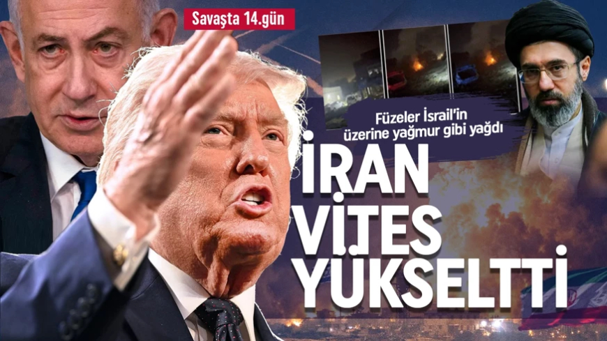 Orta Doğu'da alev çemberi! Savaş 14'üncü gününde...ABD uçağı düştü, İsrail ve İran karşılıklı vuruldu