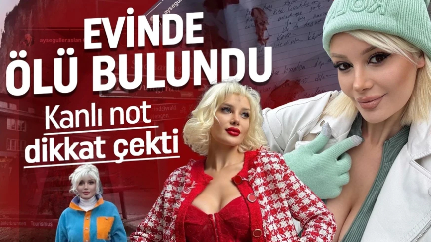 İşte Benim Stilim yarışmacısı Ayşegül Eraslan evinde ölü bulundu! Kanlı not paylaşımı dikkat çekti