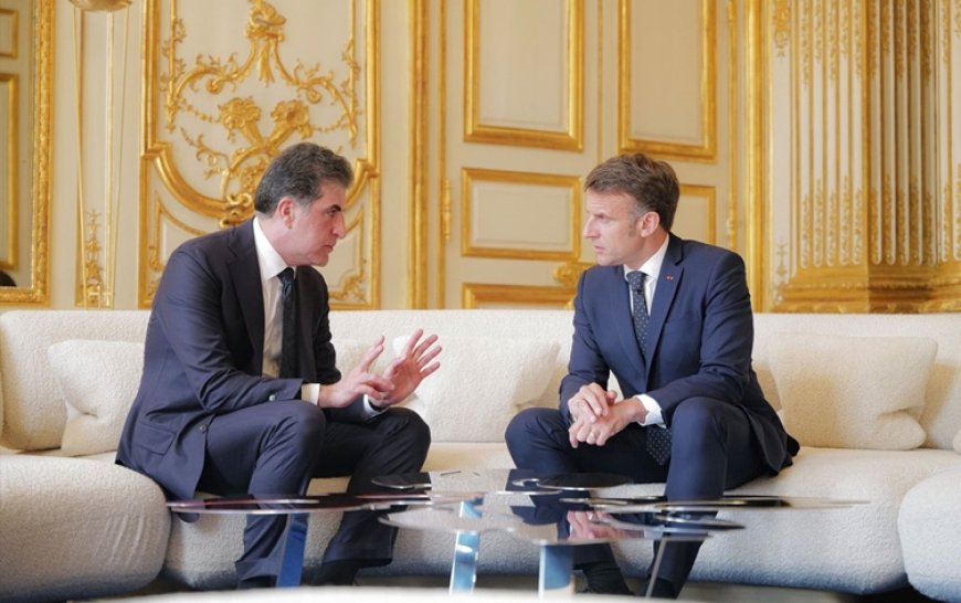 Neçirvan Barzani ile Macron’un Mahmur sınırındaki saldırı hakkında yaptığı telefon görüşmesinin içeriği