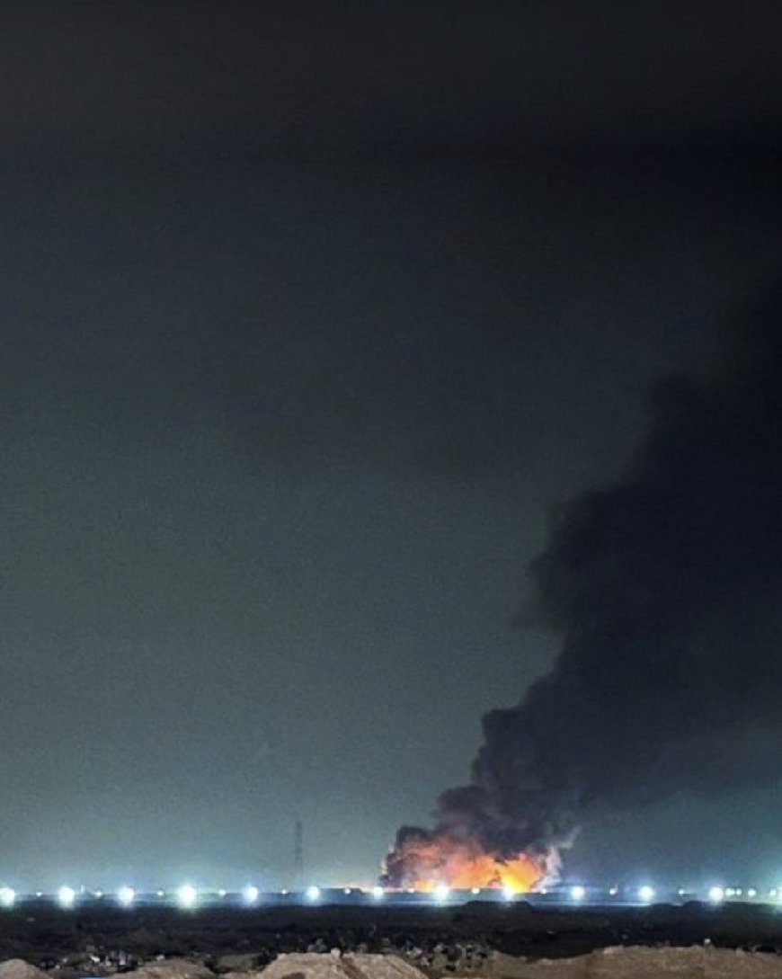 مسؤولون عراقيون: العمليات في مصفاة "لاناز" بمدينة أربيل توقفت مؤقتا