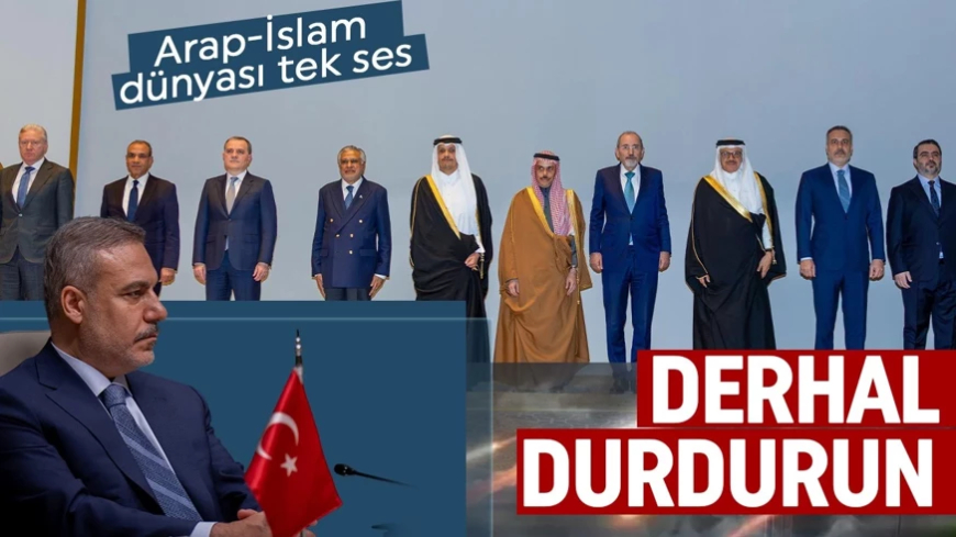 Arap-İslam dünyası tek ses! 6 maddelik ortak bildiri yayımlandı: Saldırılar derhal dursun