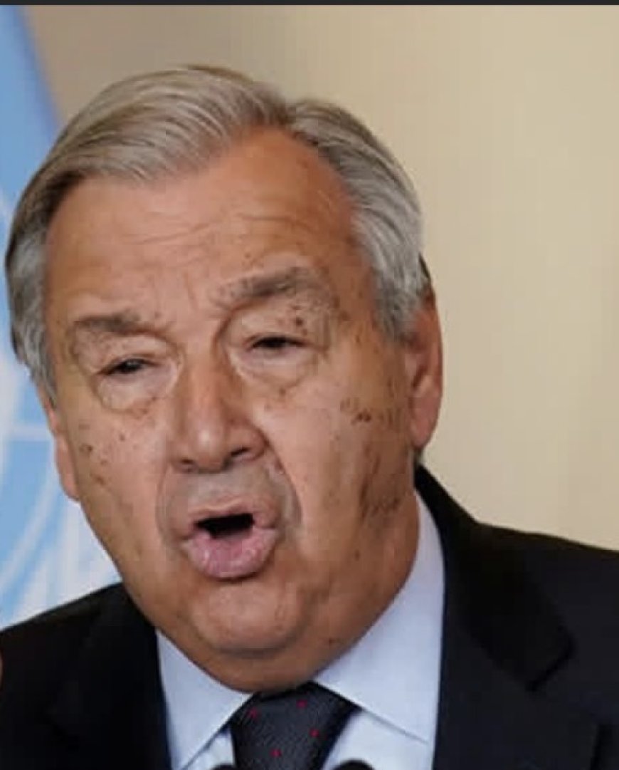 ‏الأمين العام للأمم المتحدة: الضربات على منشآت الطاقة قد ترقى إلى جرائم حرب