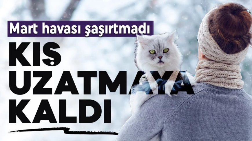 Baharı beklerken Türkiye'ye kış geri dönüyor