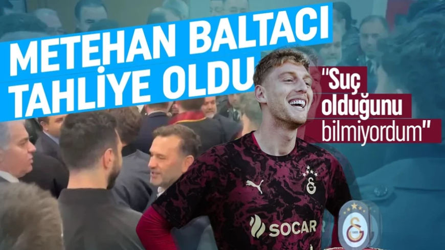 Futbolda bahis soruşturmasında tutuklanan Metehan Baltacı tahliye oldu! Baltacı'nın savunmasına tv100 ulaştı