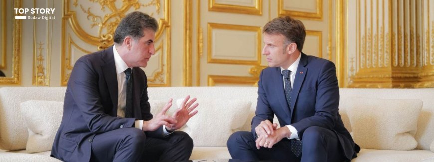 Fransa Cumhurbaşkanı Macron, Başkan Neçirvan Barzani’yi telefonla aradı