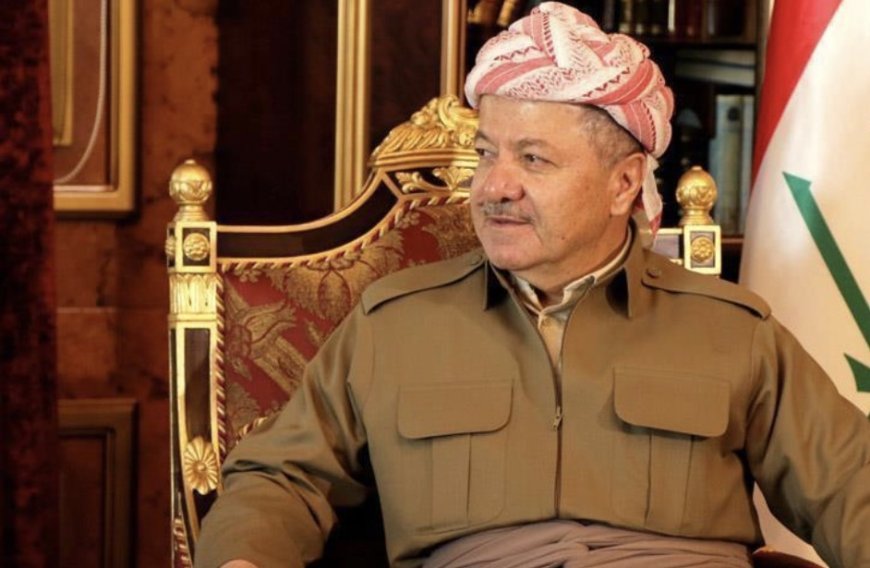 ‏مصادر أمنية لرويترز: إسقاط طائرة مسيرة قرب إقامة الزعيم  مسعود بارزاني في أربيل