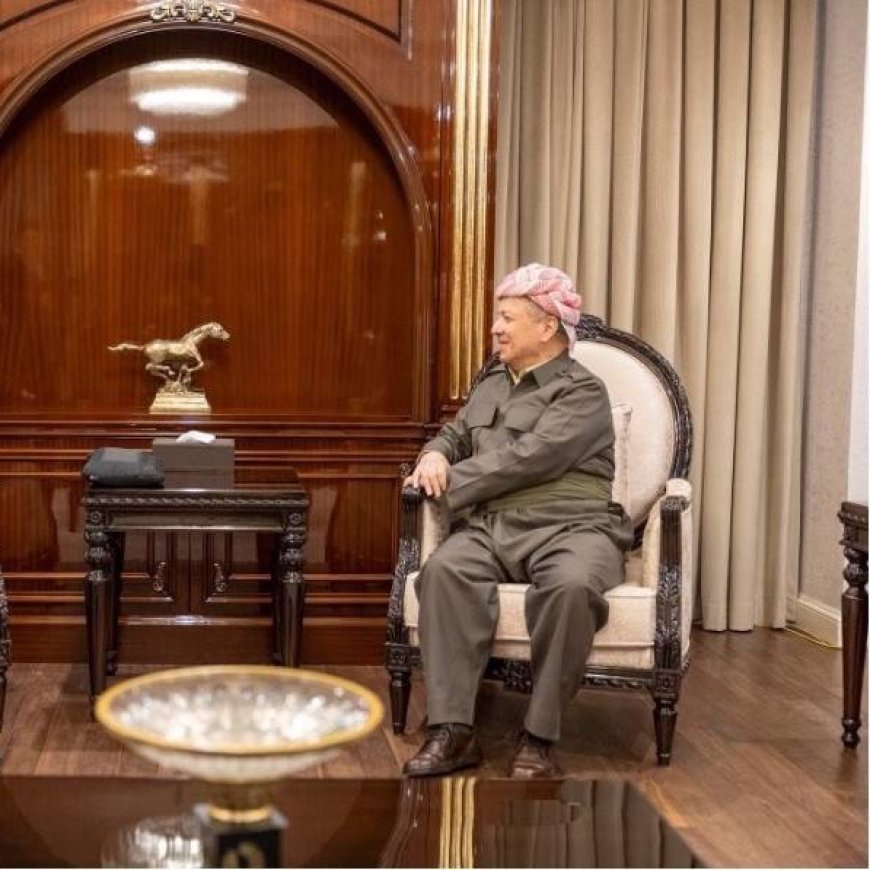 الشرق الاوسط اللندنية:الدفاعات الجوية تسقط طائرة مسيرة بالقرب من مقر إقامة الزعيم الكردي مسعود بارزاني في أربيل بالعراق