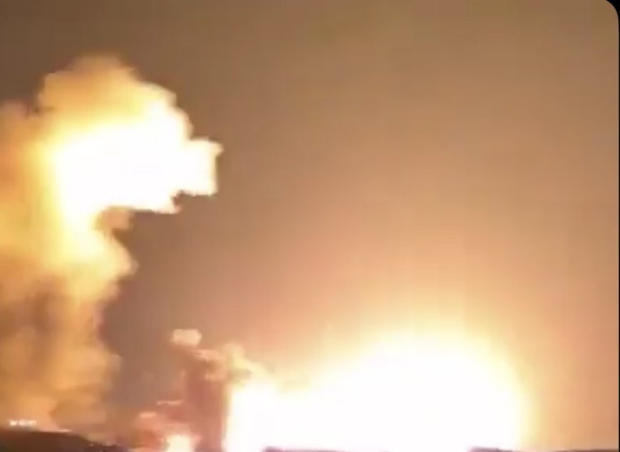 ‏ترمب ينشر صورا على منصته "تروث سوشيال" للضربات على أصفهان