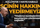 Beştepe'de 1 Mayıs kutlaması! Erdoğan işçi ve işveren temsilcilerini ağırladı: İşçinin aleyhine adım atmayız