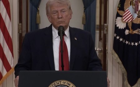 ترامب يقول إن الولايات المتحدة باتت على وشك إنهاء ما وصفه بـ"التهديد الإيراني الخبيث" لأمريكا وللعالم أجمع