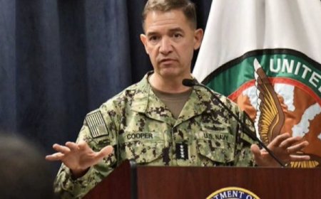 ‏قائد "⁧‫سنتكوم‬⁩": لم نعد نرى أسطول ⁧‫إيران‬⁩ البحري ولا طائراتهم