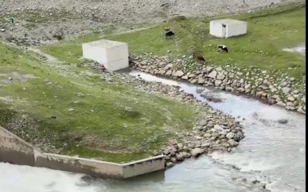 ‏فيضان سد سماقولي في محافظة أربيل بعد امتلائه جراء الأمطار الأخيرة