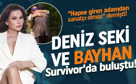 "Hapse giren adamdan sanatçı olmaz" demişti! Deniz Seki ve Bayhan yıllar sonra Survivor'da bir araya geldi
