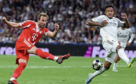 بابرن ميونخ يكسر عقدة ريال مدريد ويهزمه2-1 في دوري الابطال