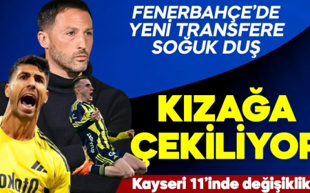 Fenerbahçe'de Tedesco'dan Kayseri 11'nde değişiklik! Yeni transfer kızağa çekiliyor