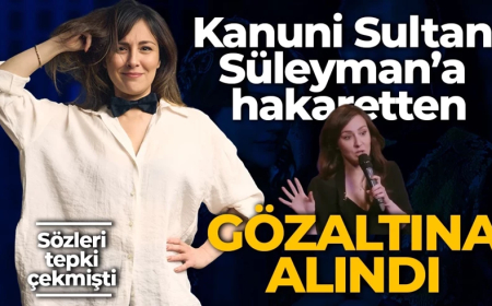 Komedyen Tuba Ulu'nun sözleri tepki çekmişti! Milli değerlere hakaret suçlamasıyla gözaltına alındı