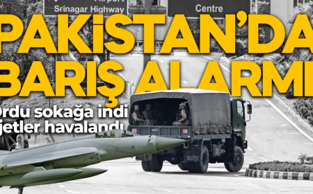 Pakistan'da barış alarmı: Ordu sokağa indi, jetler havalandı