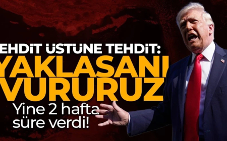 Trump'tan İran'a bir tehdit daha! Yine süre verdi