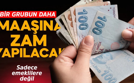 Emekli maaşından sonra onların maaşına da zam! Tarih bile belli