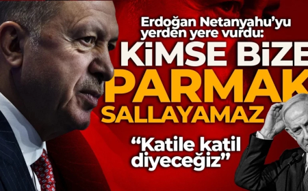 Cumhurbaşkanı Erdoğan: Kimse Türkiye'ye parmak sallayamaz