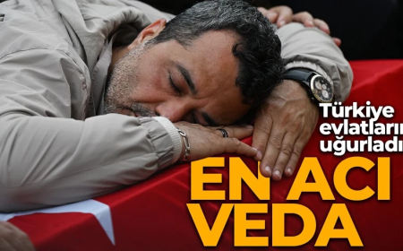 Kahramanmaraş'ta en acı veda! Türkiye Alya öğretmenini ve evlatlarını son yolculuğuna uğurladı