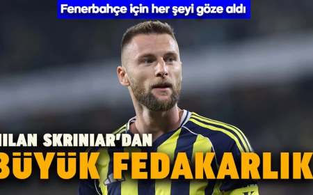 Fenerbahçe için kariyerini riske attı! Milan Skriniar’dan şampiyonluk yolunda büyük fedakârlık