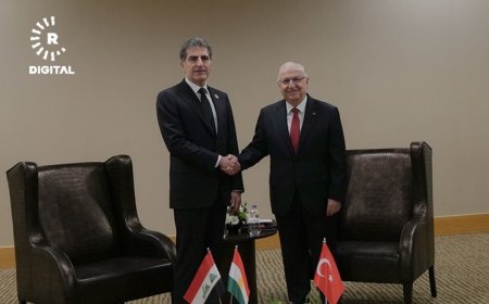 Neçirvan Barzani ve Yaşar Güler Antalya'da bir araya geldi: Barış ve istikrar vurgusu