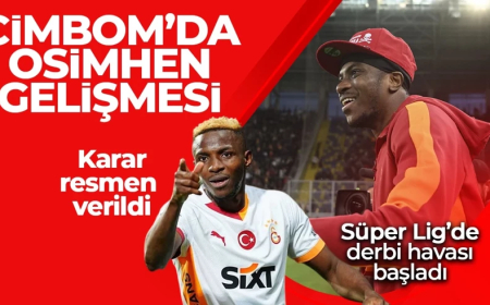 Galatasaray'da Fenerbahçe derbisi öncesinde sıcak Osimhen gelişmesi! Karar resmen verildi