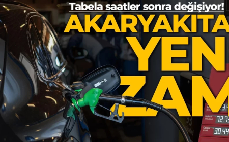 Akaryakıtta tabela değişiyor! Benzin ve motorine Hürmüz zammı: Gece yarısı güncellenecek!
