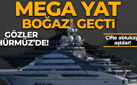 Gözler Hürmüz'de! Mega yat boğazı geçti: İki ablukayı da aştılar!