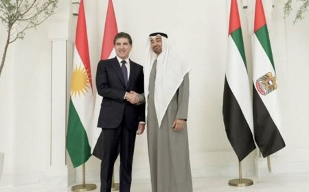 نيجيرفان بارزاني في الإمارات مرة أخرى، التوجه نحو الخليج من رجل العراق وكوردستان في السياسة الخارجية العراقية.