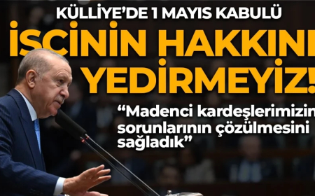 Beştepe'de 1 Mayıs kutlaması! Erdoğan işçi ve işveren temsilcilerini ağırladı: İşçinin aleyhine adım atmayız