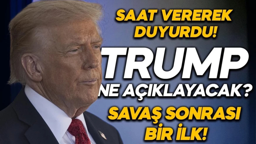 Savaş sonrası bir ilk! Gözler Trump’ın yapacağı konuşmada