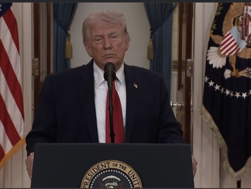 ترامب يقول إن الولايات المتحدة باتت على وشك إنهاء ما وصفه بـ"التهديد الإيراني الخبيث" لأمريكا وللعالم أجمع