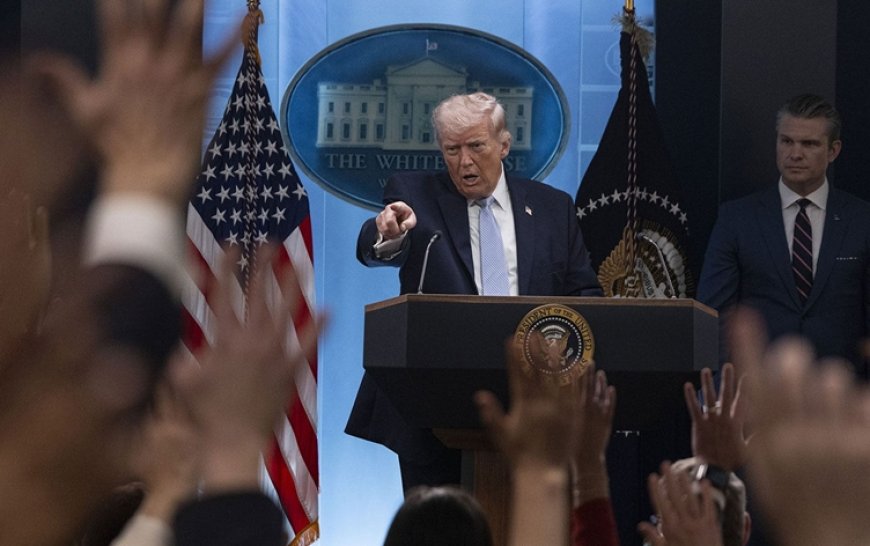 Trump: İran’ın nükleer materyalleri tahliye edilecek, silah tedarikçilerine ağır vergi gelecek