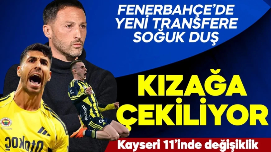 Fenerbahçe'de Tedesco'dan Kayseri 11'nde değişiklik! Yeni transfer kızağa çekiliyor