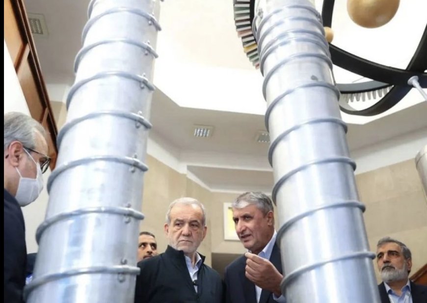 وكالات:‏رئيس منظمة الطاقة الذرية محمد ​إسلامي: لن نسمح بتقييد برنامج التخصيب الإيراني