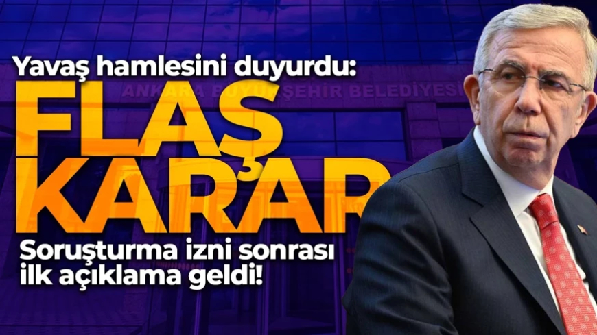 Mansur Yavaş'tan 'Soruşturma İzni' sonrası ilk sözler: Bir şey bulamazlar...