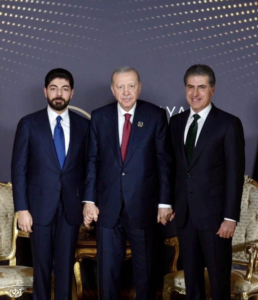 وكالات:‏رئيس إقليم كوردستان نيجيرفان بارزاني بشأن اجتماعه مع الرئيس التركي رجب طيب أردوغان: أجرينا نقاشاً معمقاً حول تعزيز التعاون بين تركيا والعراق وإقليم كوردستان، وتبادلنا وجهات النظر بشأن التطورات المتغيرة في المنطقة، وأكدنا التزامنا المشترك بدعم الاستقرار الإقليمي والازدهار والأمن الجماعي