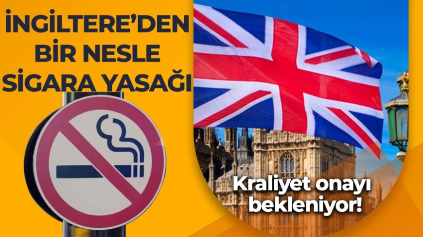 İngiltere’de 1 0cak 2009 sonrası doğanlar için ömür boyu sigara yasağı