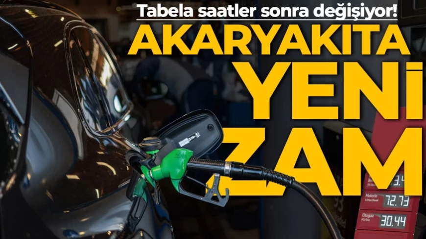 Akaryakıtta tabela değişiyor! Benzin ve motorine Hürmüz zammı: Gece yarısı güncellenecek!