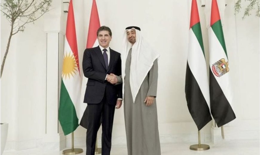 نيجيرفان بارزاني في الإمارات مرة أخرى، التوجه نحو الخليج من رجل العراق وكوردستان في السياسة الخارجية العراقية.