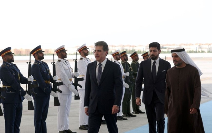 Başkan Neçirvan Barzani resmi temaslar için BAE’de: Bölgesel istikrar masada