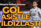 Beşiktaş, Gaziantep’te fırtına gibi! Asllani’den ilk yarıda 1 gol 1 asist